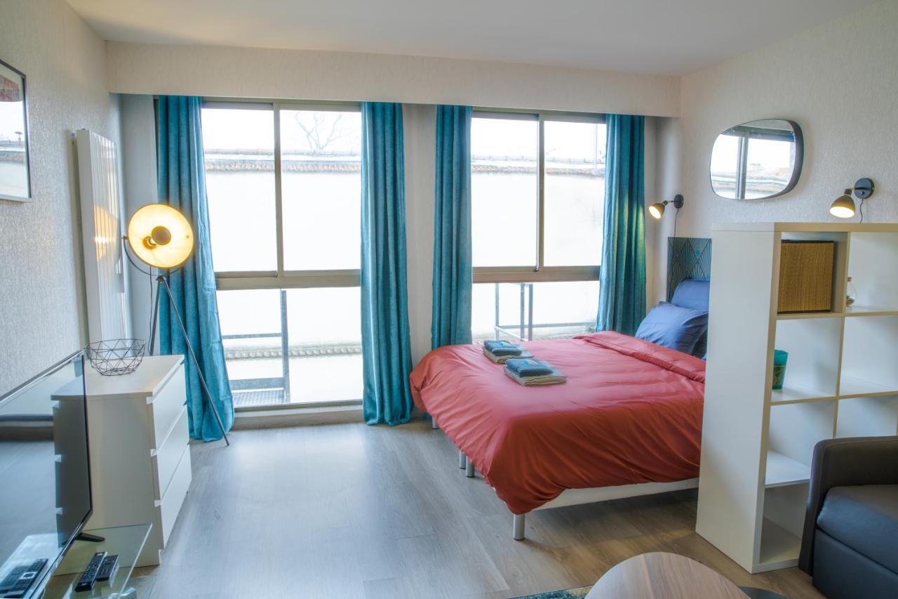 Grand Studio Stan Nancy - Calme, Cosy, Lumineux Apartamento Exterior foto